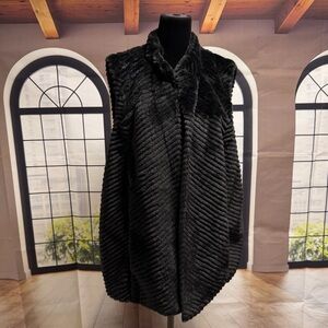 Alfred Dunner Elegant Black Vest